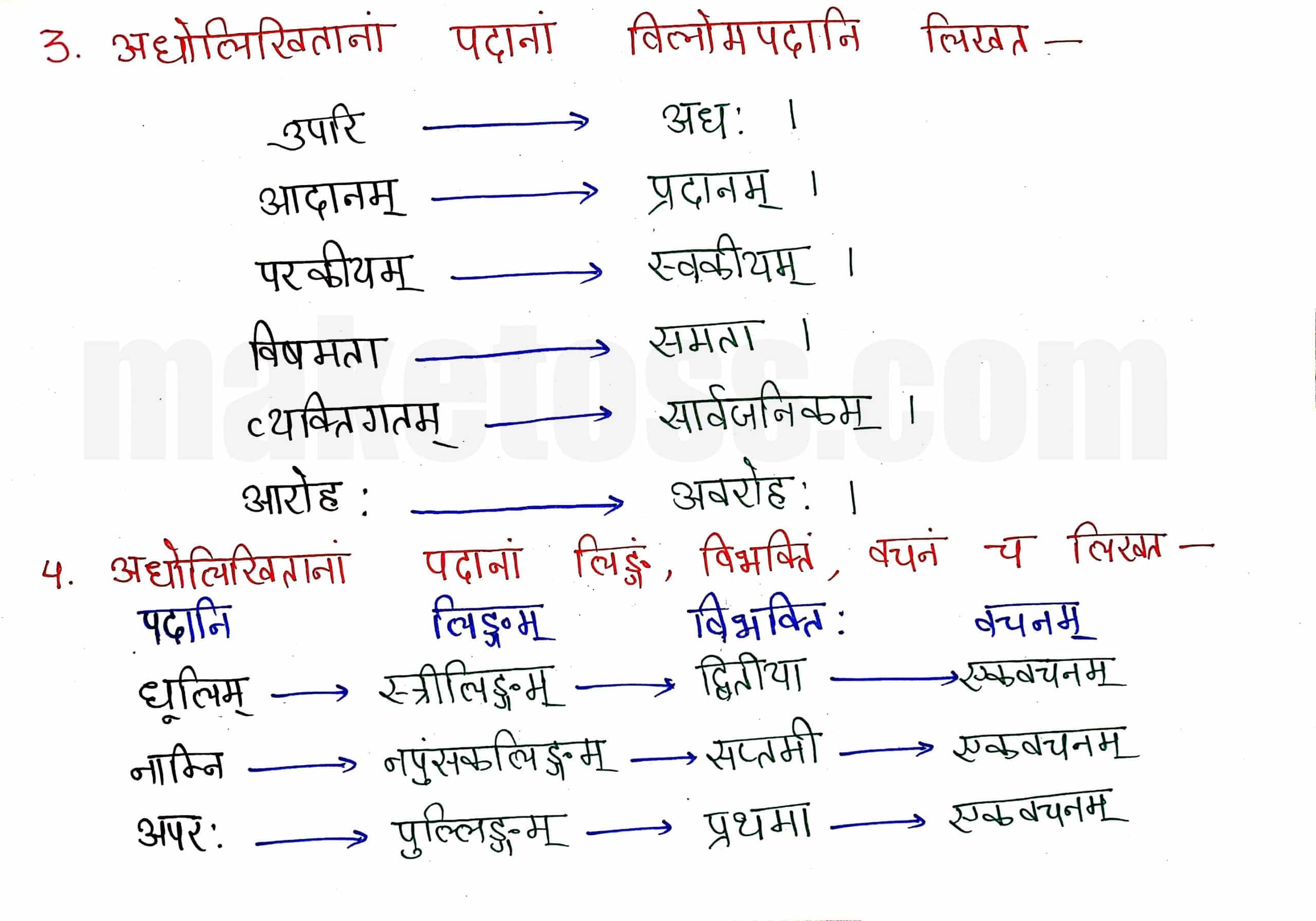 Sanskrit class 8 chapter 11-सावित्री बाई फुले page 4