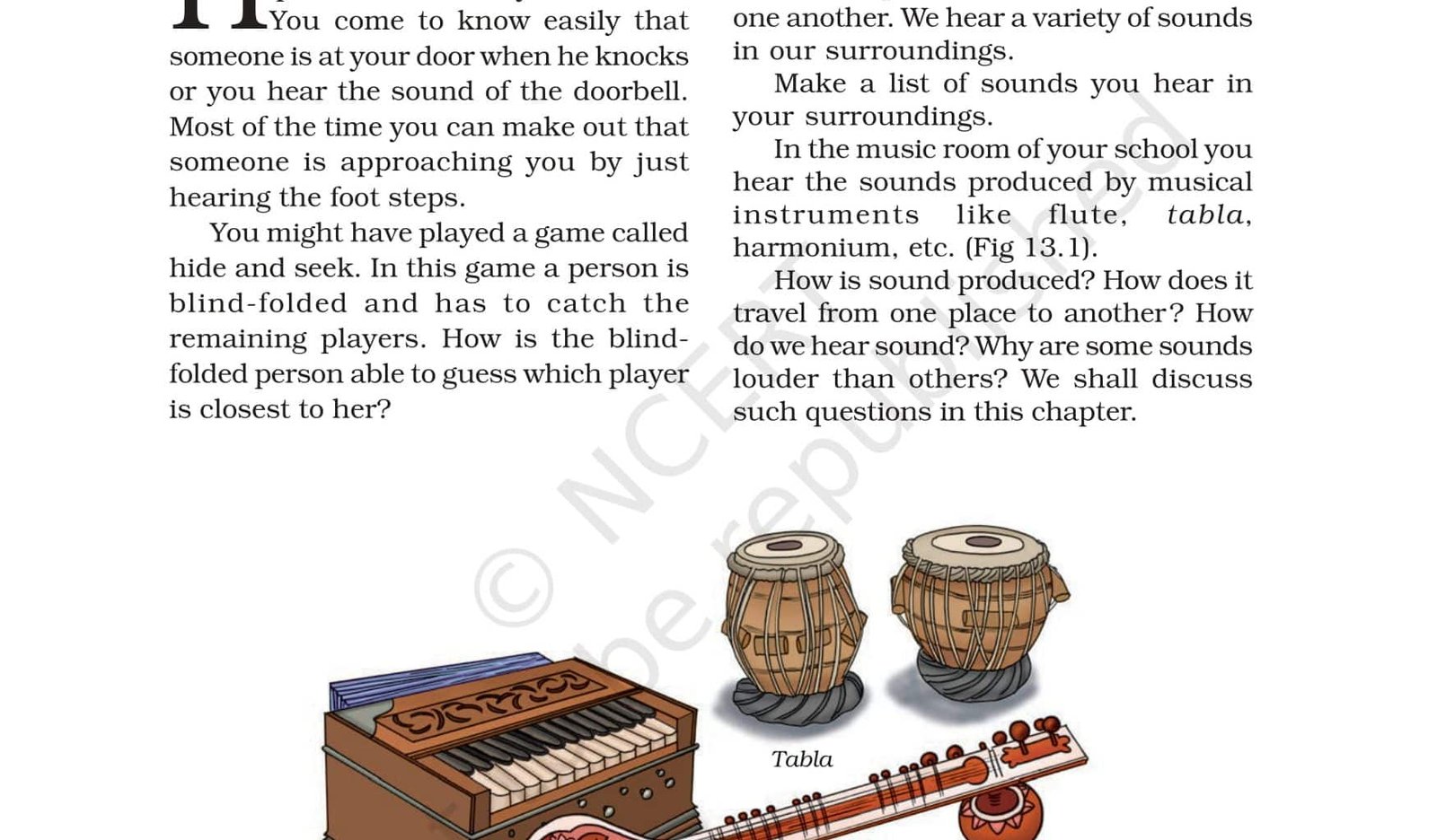 Class 8 Science - Sound - NCERT Book Chapter 13 - View or Download