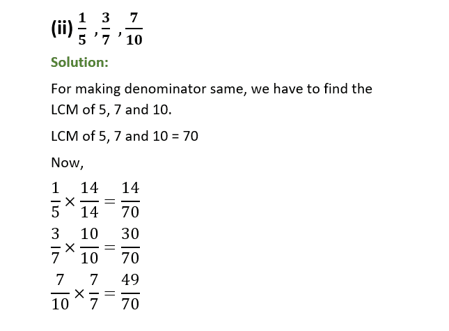 Class 7 Ncert maths exercise 2 solution