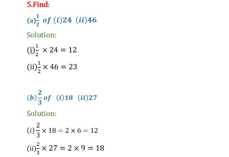 Class 7 - Mathematics - Exercise 2.2 - Fractions and decimals - NCERT Exercise Solution